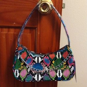American Eagle Snake Print Purse